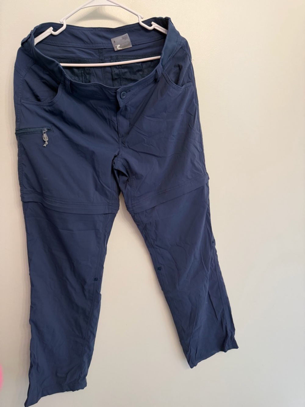 L.L. Bean Slate Blue Convertible Hiking Pants